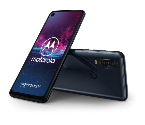 Motorola One Action 4/128GB Dual SIM granatowy + etui - 511154 - zdjęcie 8